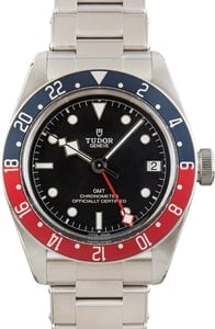 Factory Stickered Tudor Black Bay GMT Ref 79830 Pepsi