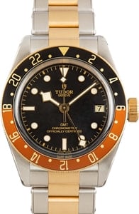 Used Tudor Black Bay GMT Two Tone 79833 Black Dial