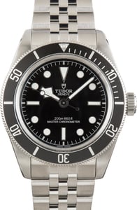 Pre-Owned Steel Tudor Black Bay Black Dial