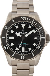 Used Titanium Tudor Pelagos Ultra Black Dial