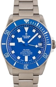 Tudor Pelagos Ref 25600TB Blue Dial