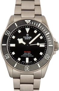 Pre-Owned Tudor Pelagos 39 Black Dial Ref 25407N Titanium
