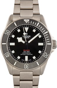 Pre-Owned Tudor Pelagos 39 Titanium Ref 25407N Black Dial