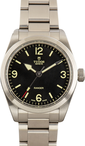 Used Tudor Ranger Ref 79930 Black Domed Dial