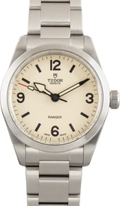 Used Tudor Ranger Beige Arabic Dial Ref 79930