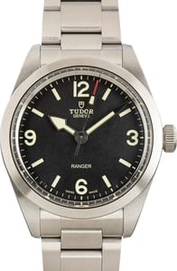 Used Tudor Ranger 79950 Black Arabic Dial