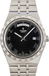 Used Tudor Royal 28600 Black Roman Dial