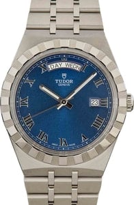 Pre-Owned Tudor Royal Stainless Steel