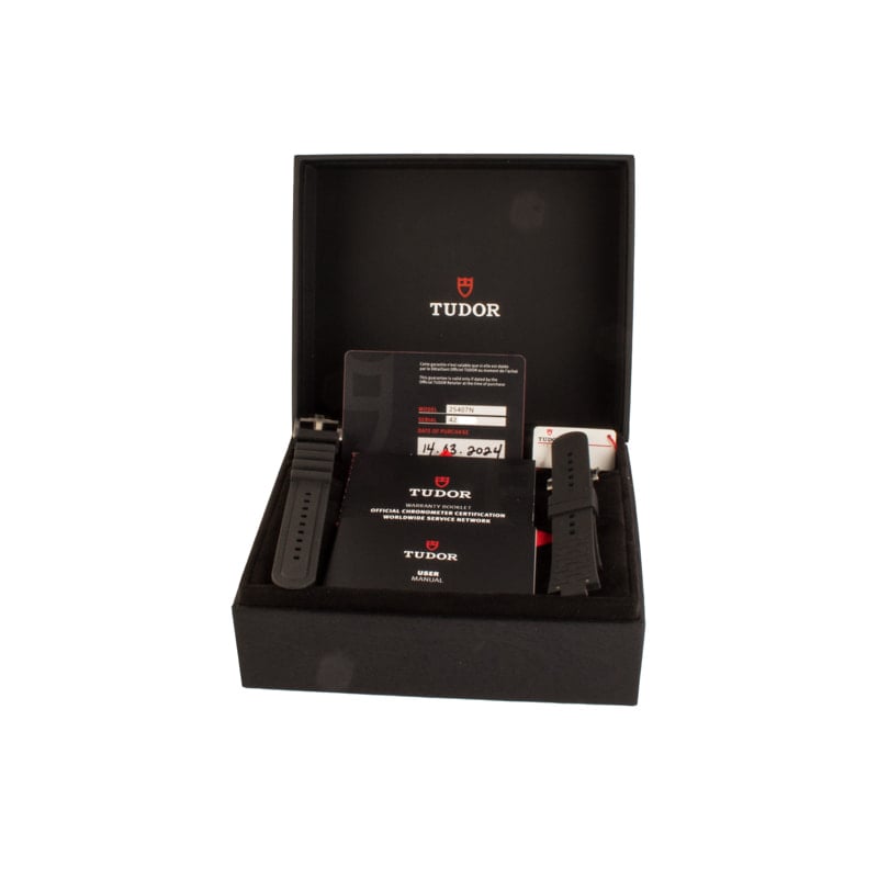 Pre-owned Tudor Pelagos 25407 Black Dial