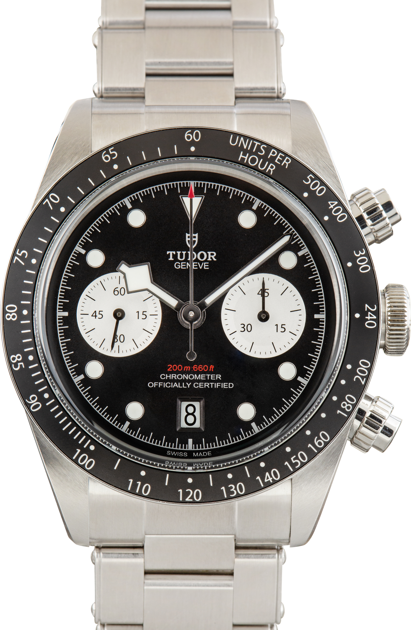 Pre-Owned Tudor Black Bay Chrono Black Dial 79360N Steel