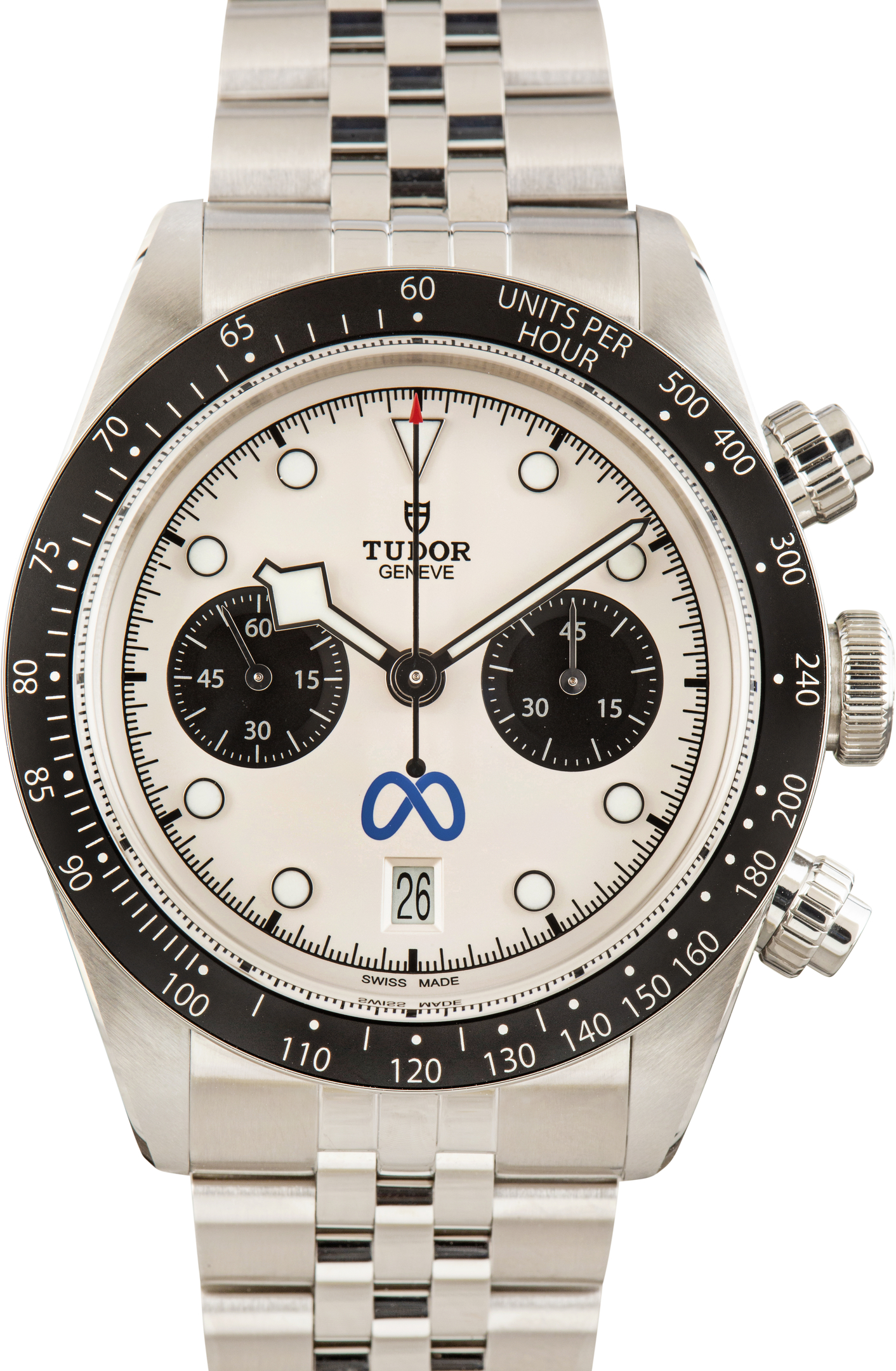Pre-Owned Tudor Black Bay Chrono Ref 79360N Meta 20th Anniversary Dial