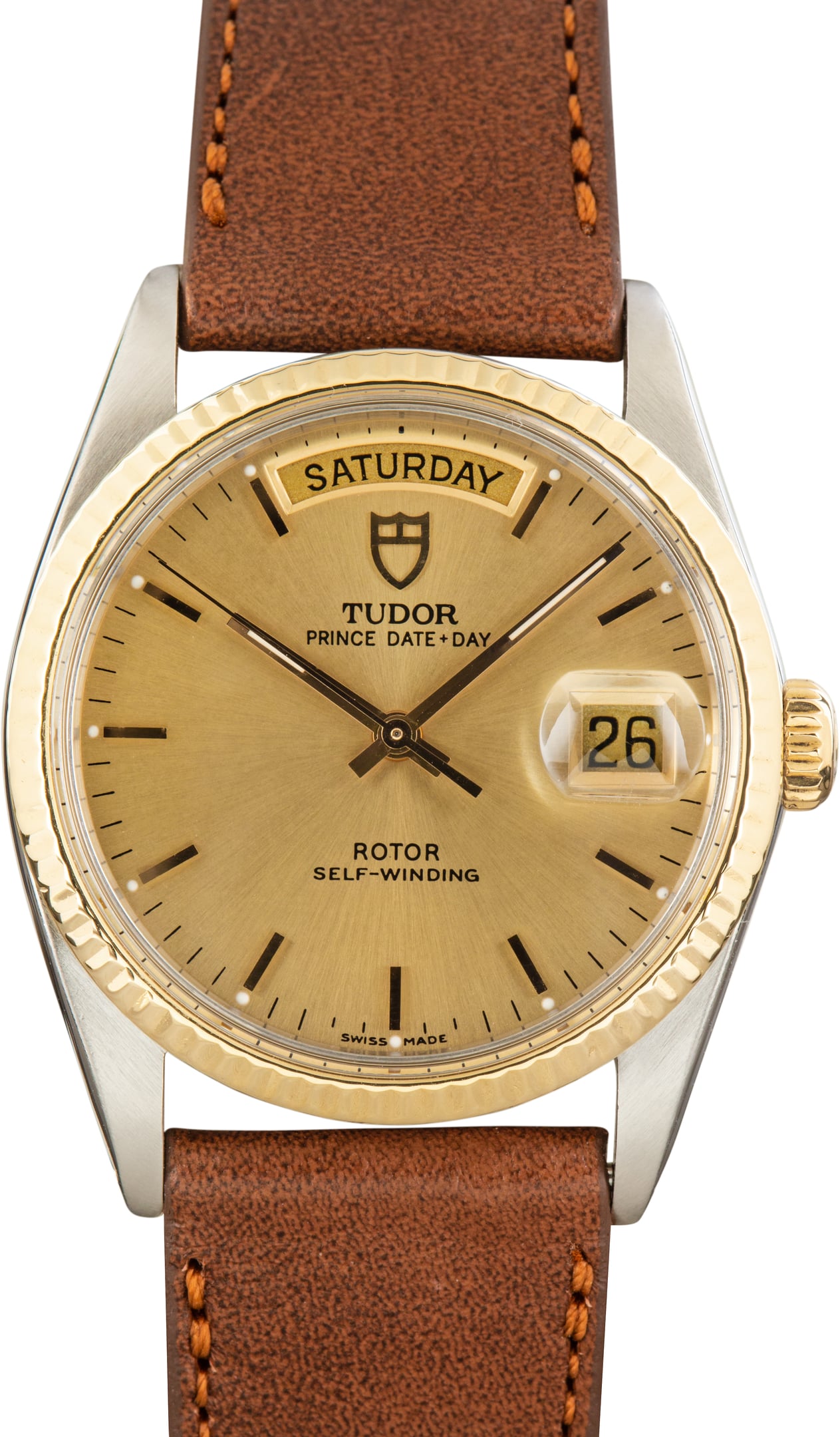Buy Used Tudor Date-Day 94613 | Bob's Watches - Sku: 186326