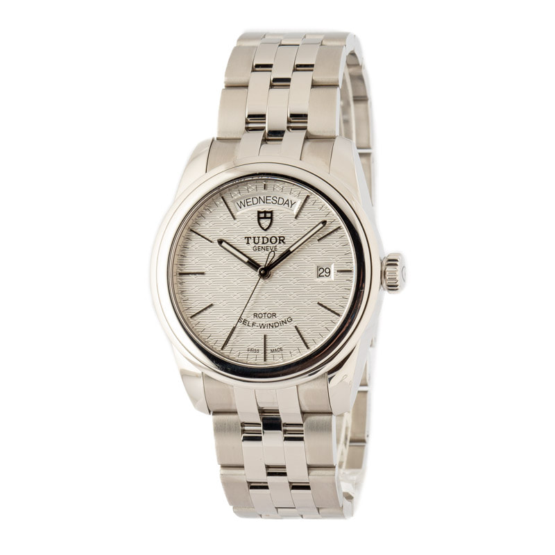 Glamour Date+Day 56000 Stainless Steel