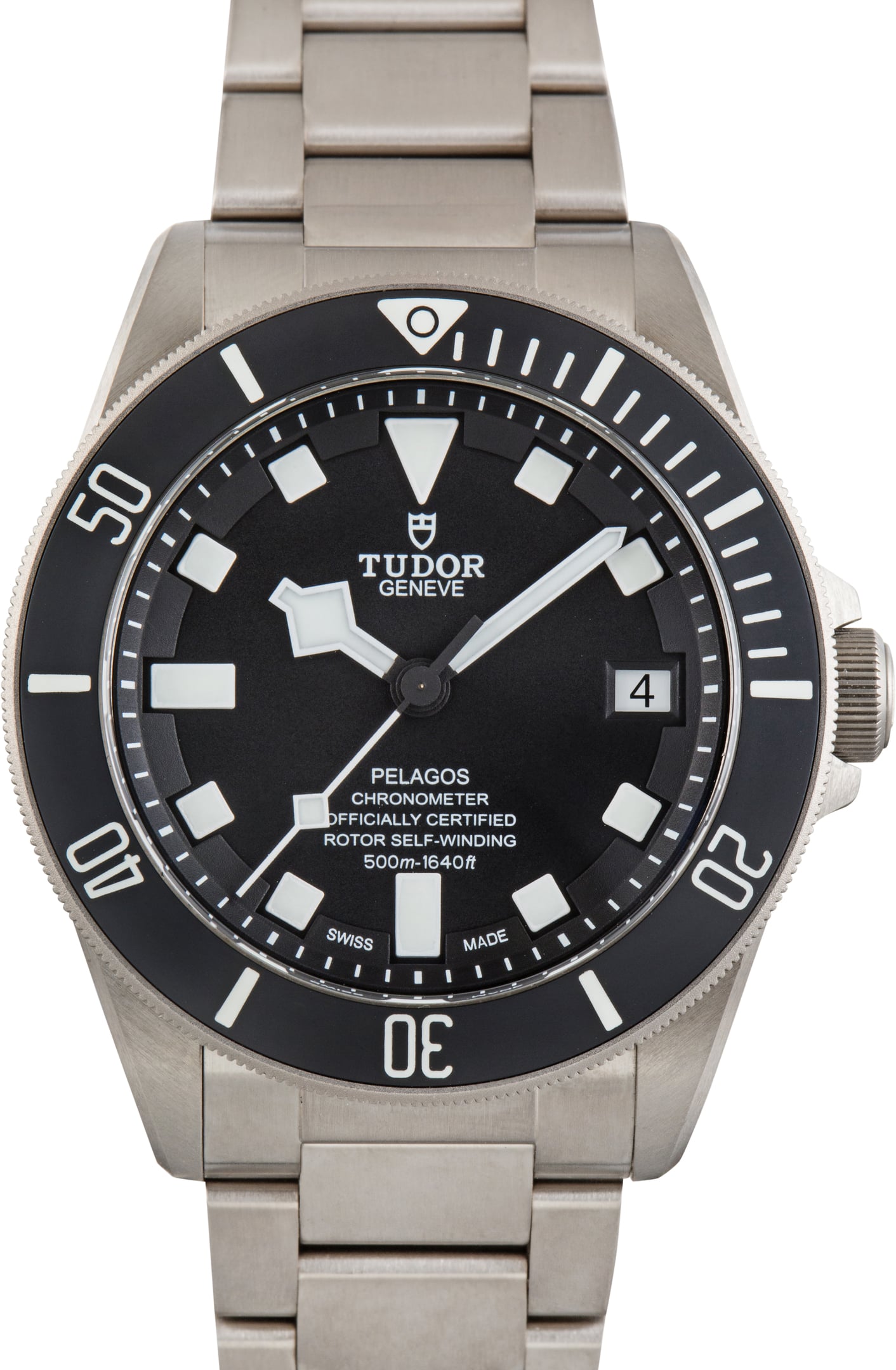 Used Tudor Pelagos Black Dial Ref 25600TN Titanium