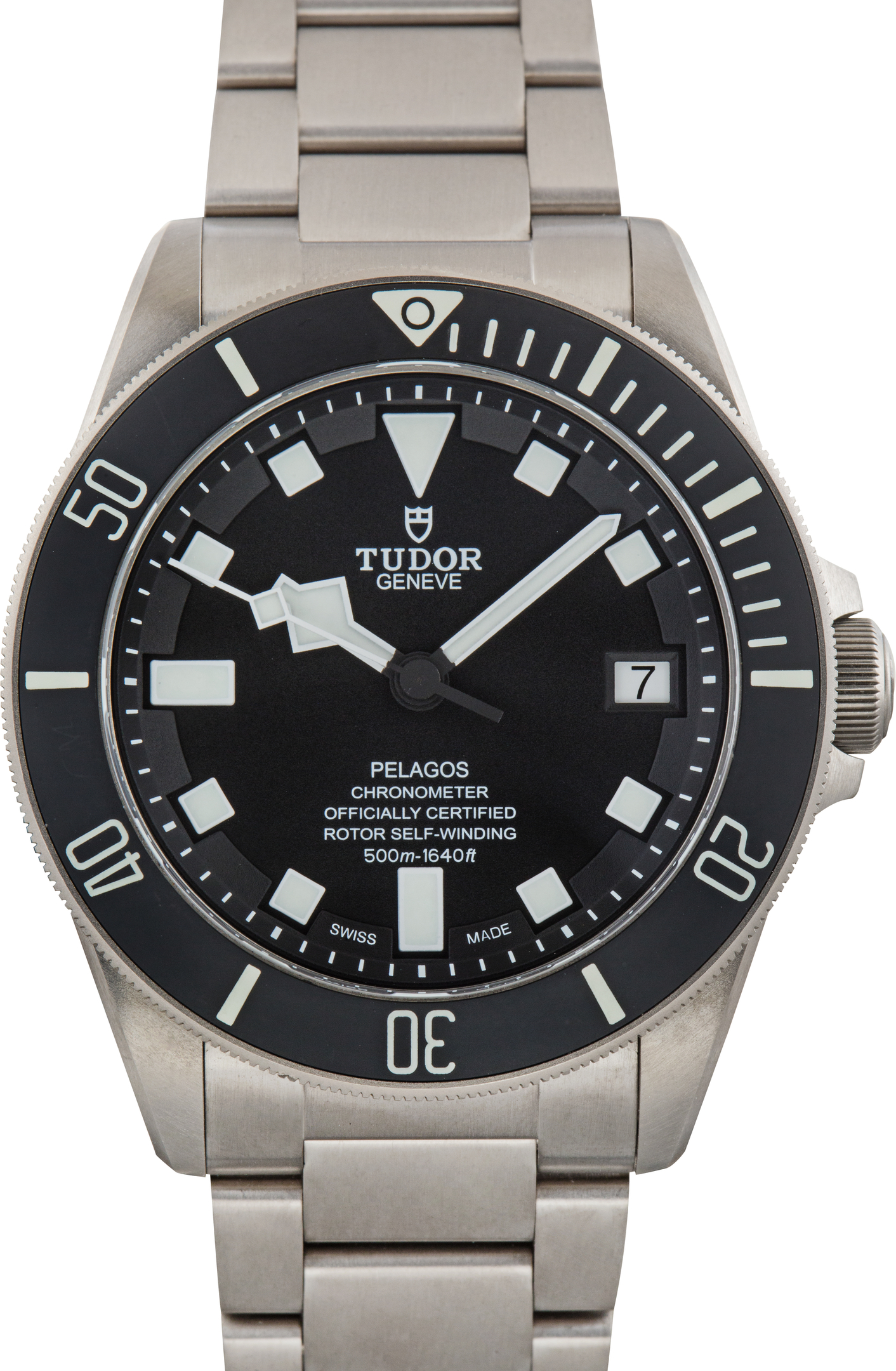 Pre-Owned Tudor Pelagos Ref 25600TN Titanium Black Dial